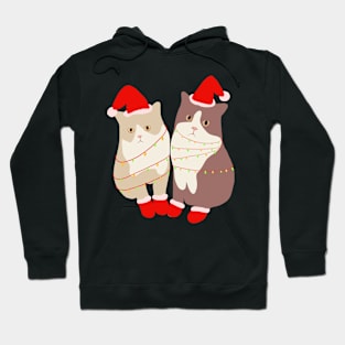 Christmas Kitten Hoodie